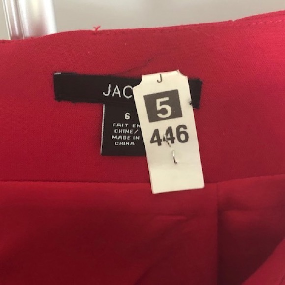 Red skirt Jacob size 6 - Picture 7 of 7